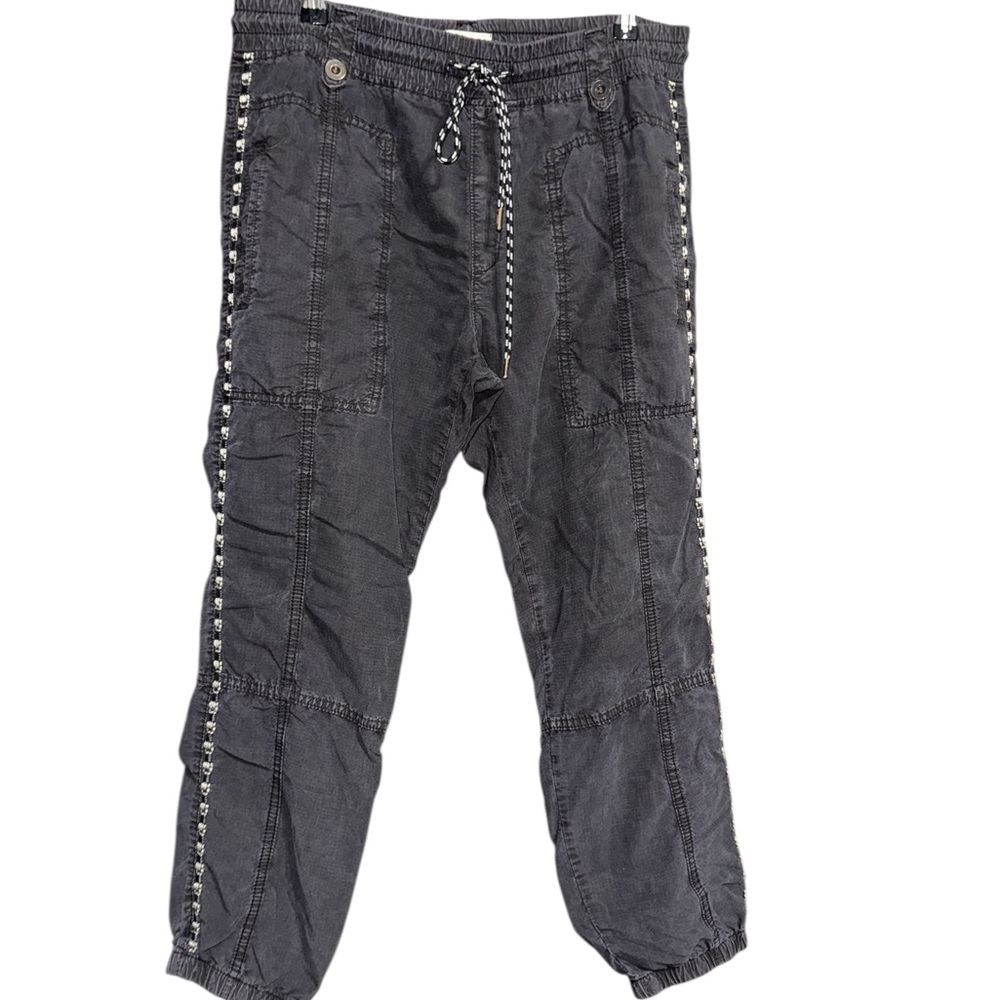 Anthropologie Midnight Navy Blue Jogger Pants